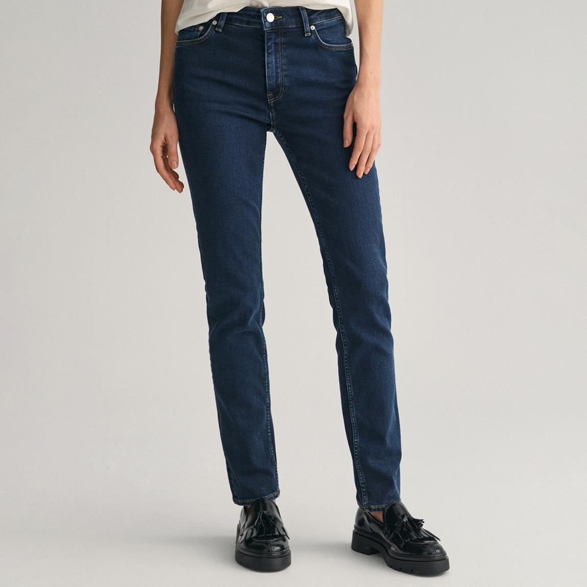 Dark Blue Slim Super Stretch Jeans main product photo
