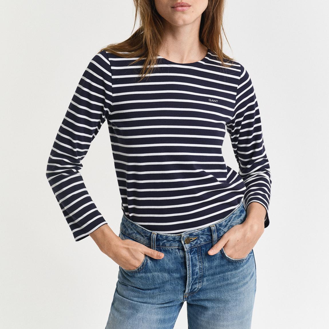Navy Striped Breton T-Shirt main product photo