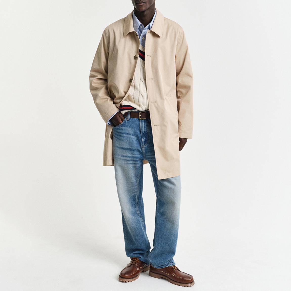 Stone Cotton Car Coat main product photo