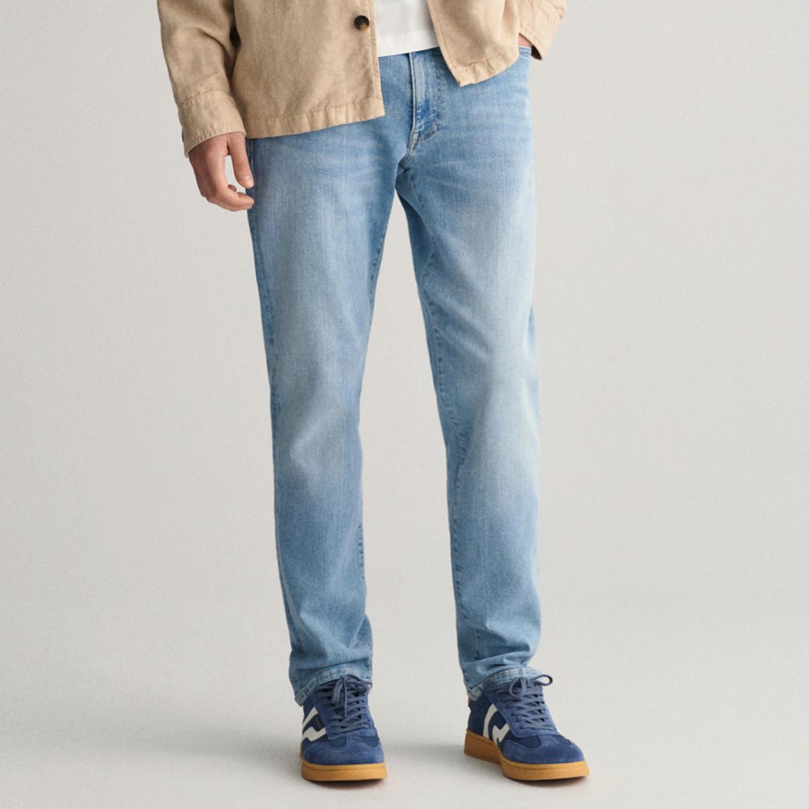 Light Blue Extra Slim Active Recover Jeans main product photo