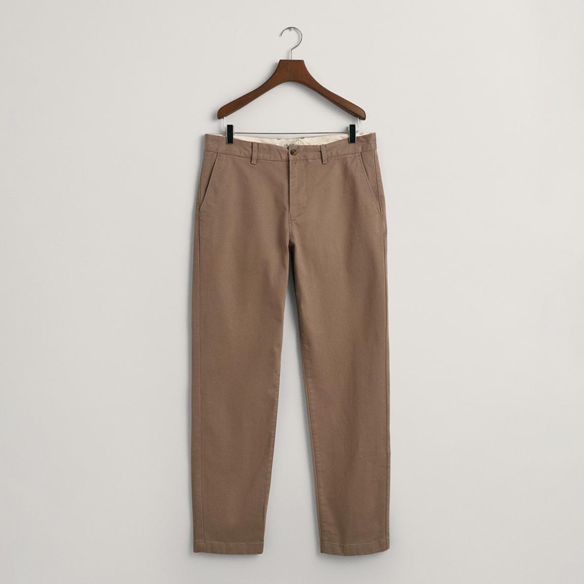 Brown Regular Comfort Super Chinos main product photo
