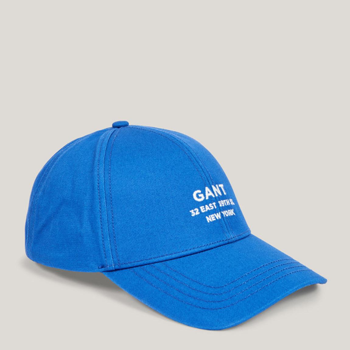Blue Script Graphic Cotton Cap main product photo