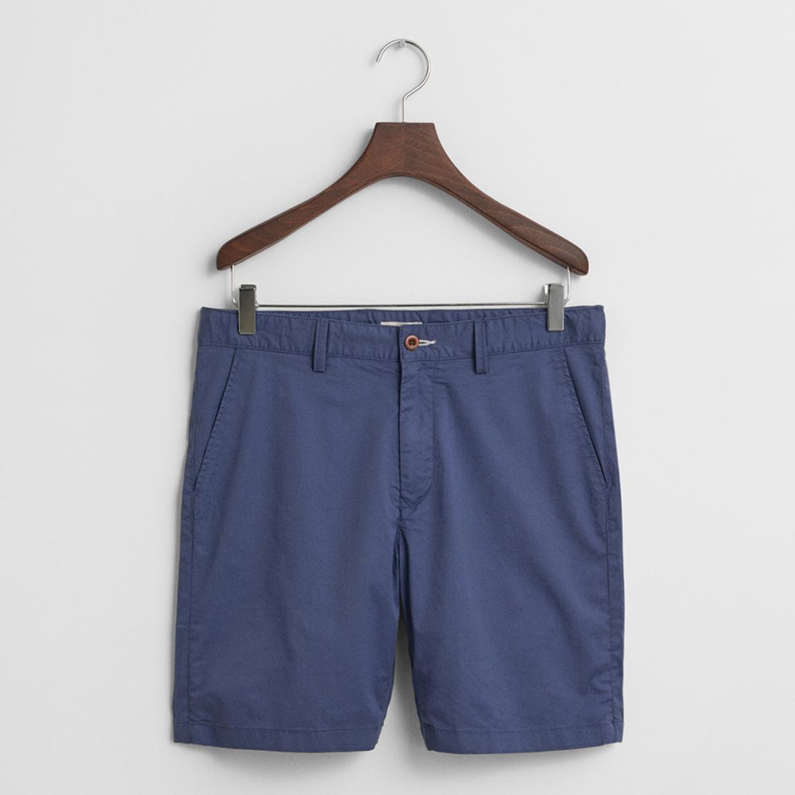 Dark Blue Lightweight Chino Shorts main product photo