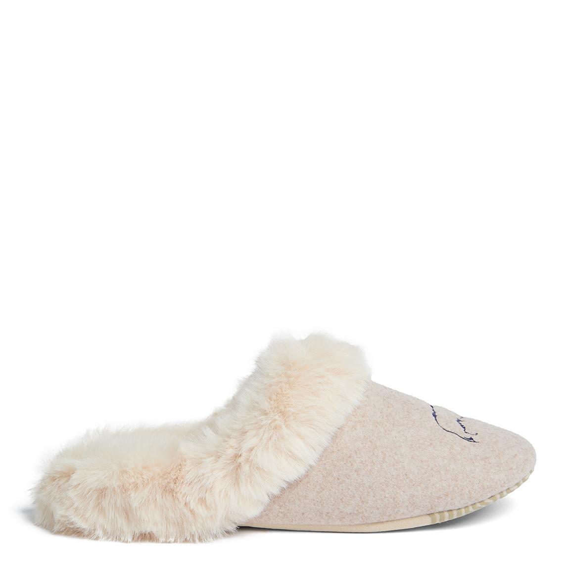 Cream Slippet Dog Slippers main product photo