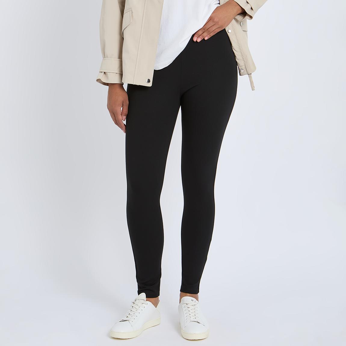 Black Hepworth Pull On Stretch Trouser main product photo