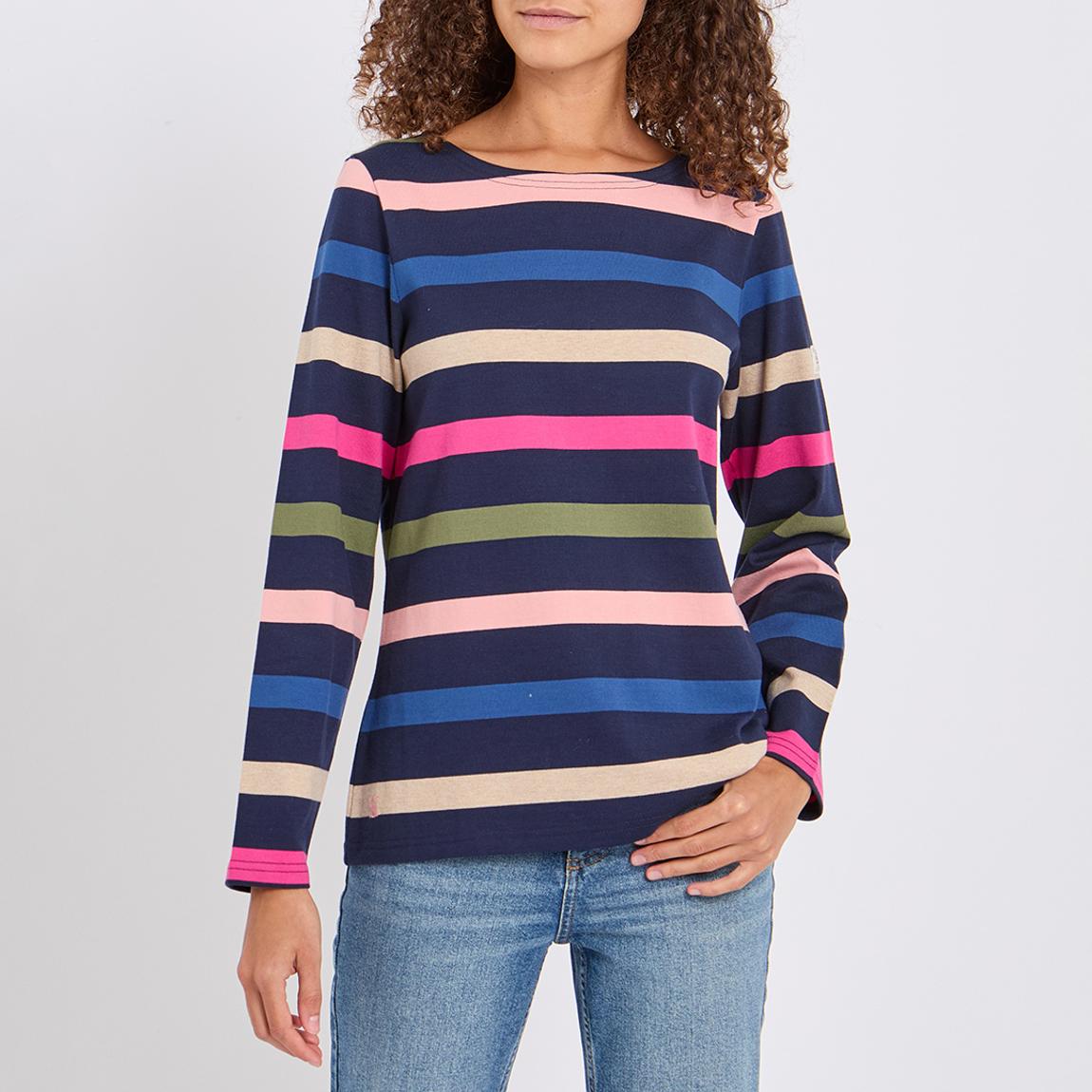Navy Harbour Stripe Top main product photo