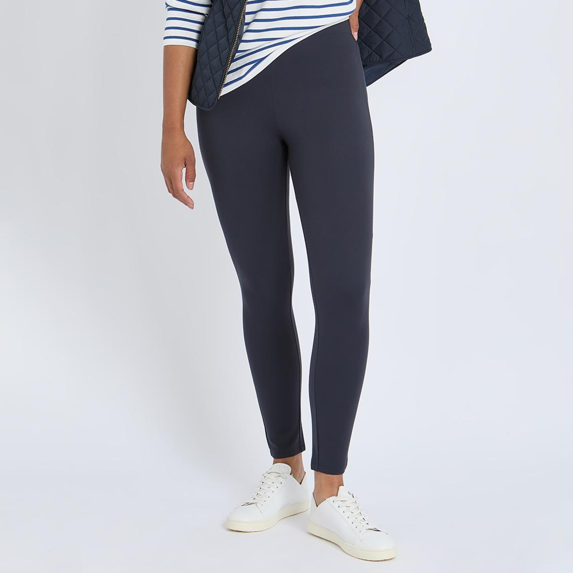 Navy Hepworth Pull On Stretch Trouser main product photo