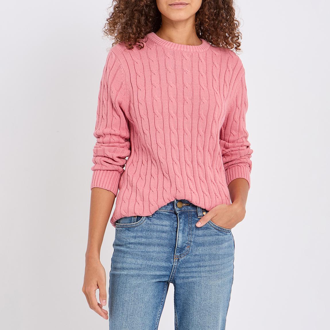 Pink Cable Jumper main product photo