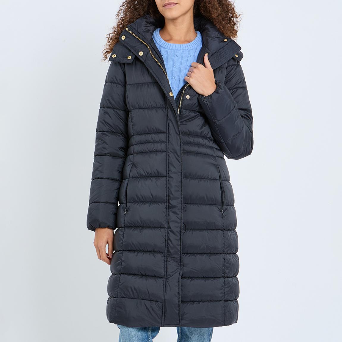 Navy Pembury Longline Padded Coat main product photo