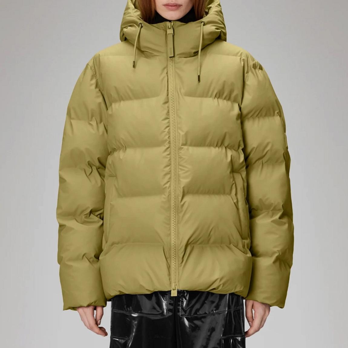 Khaki Alta Unisex Waterproof Puffer Jacket  main product photo