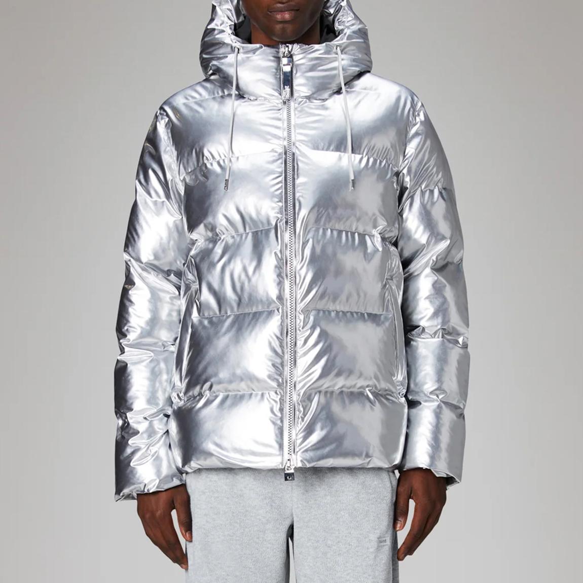 Silver Alta Unisex Waterproof Puffer Jacket  main product photo