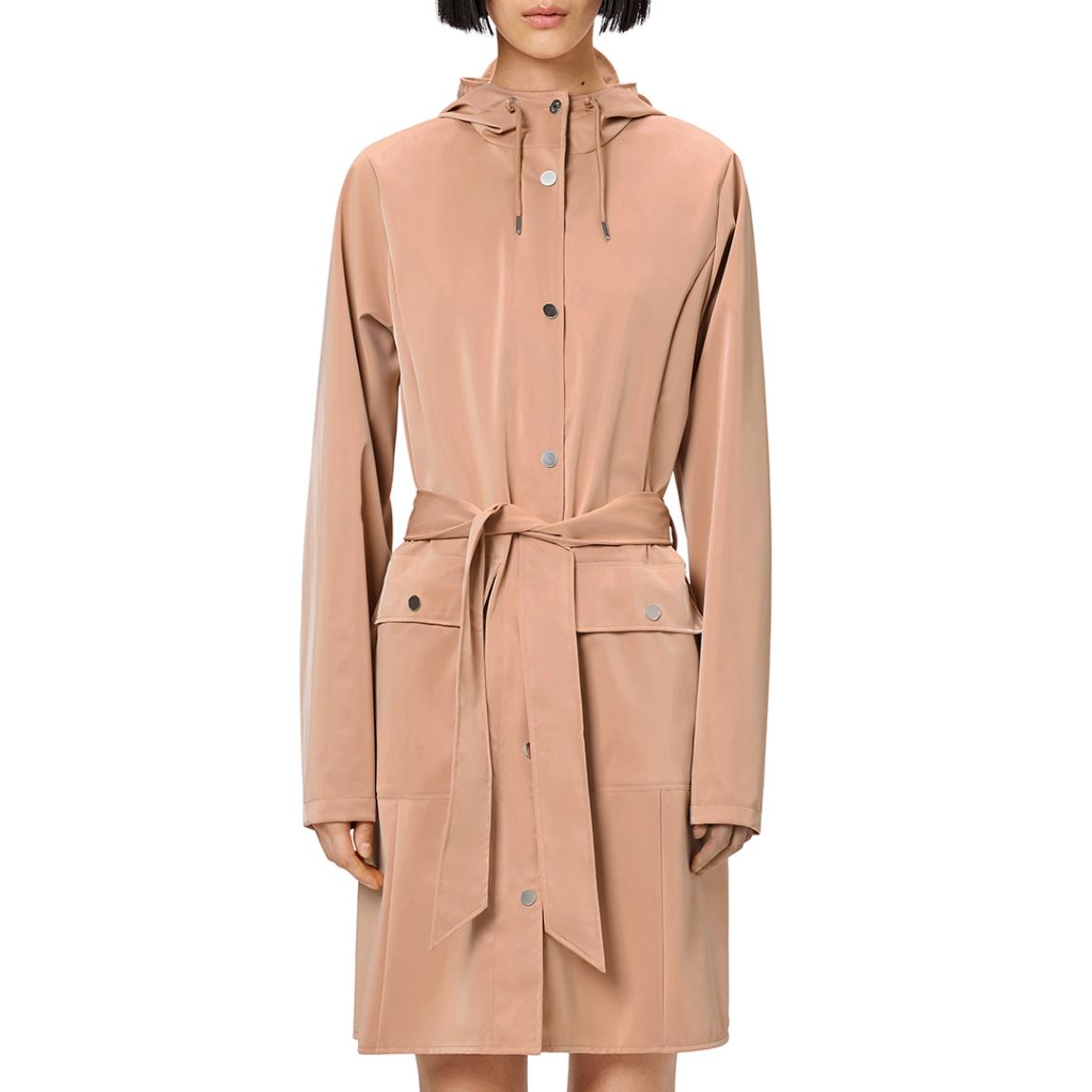 Peach Curve Unisex Waterproof Long Jacket  main product photo