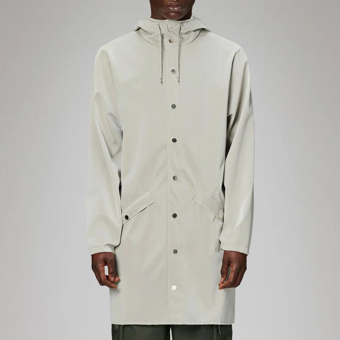 Stone Unisex Long Waterproof Rain Jacket main product photo