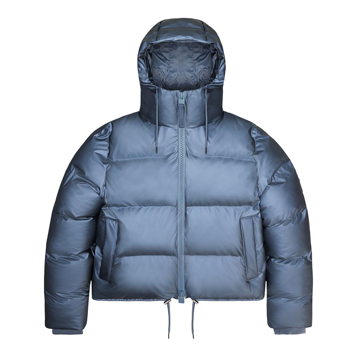 Cerulean Short Unisex Waterproof Puffer Jacket main product photo