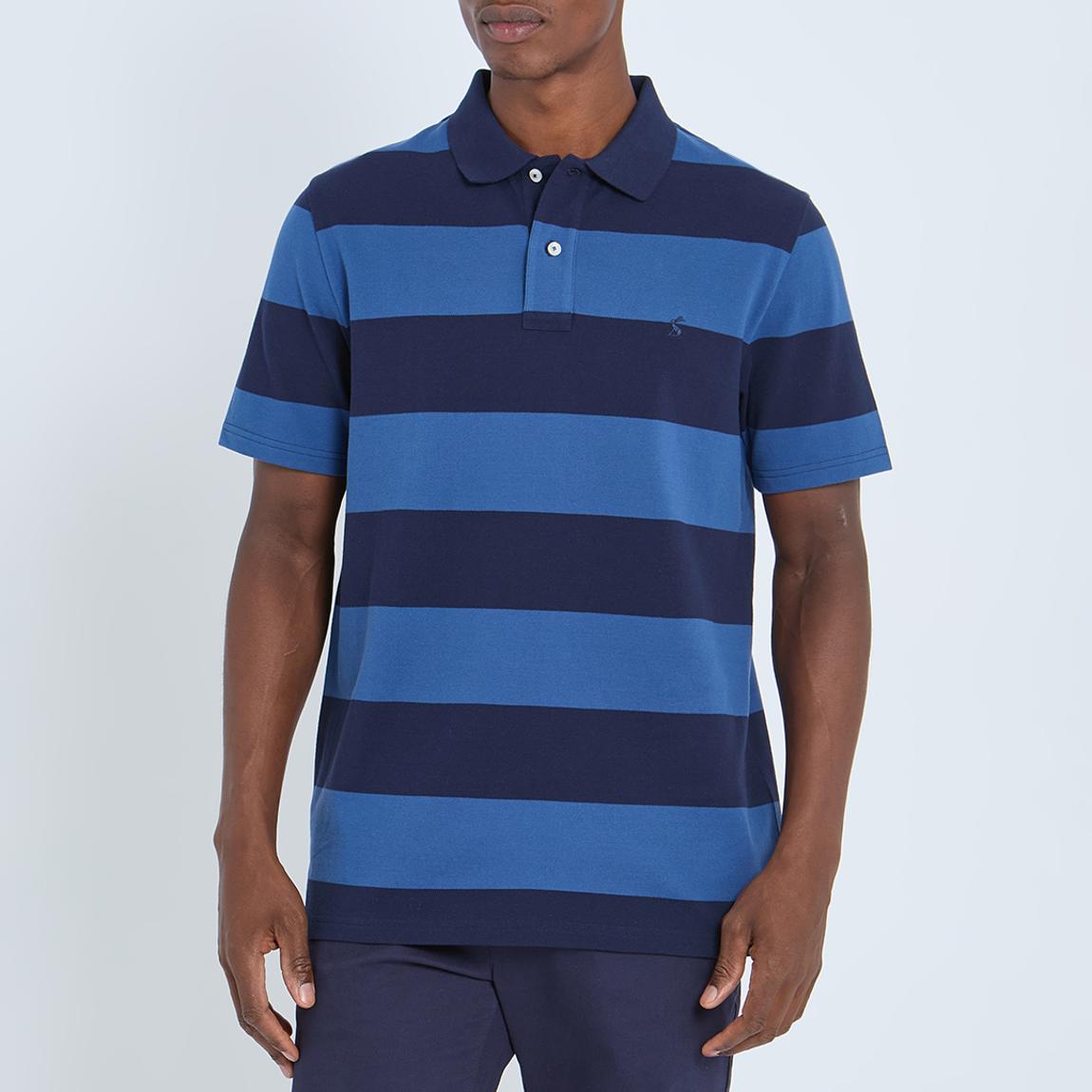 Navy Filbert Cotton Polo Shirt main product photo