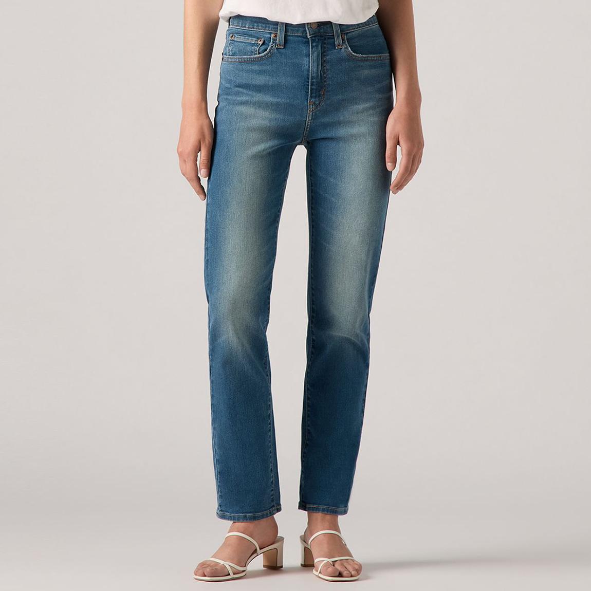 Mid Blue 724® Straight Jeans main product photo