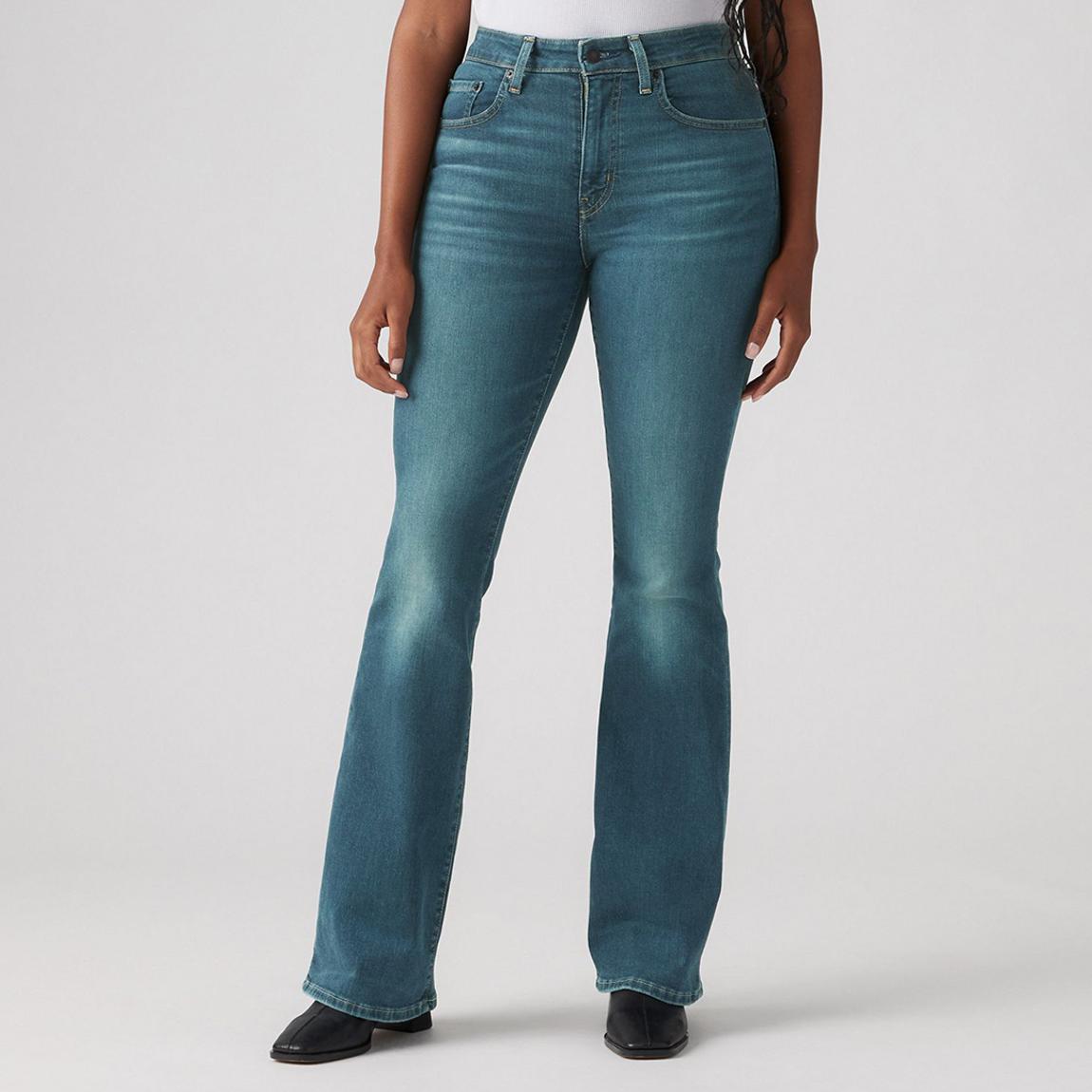 Mid Blue 726™ Flared Stretch Jeans main product photo