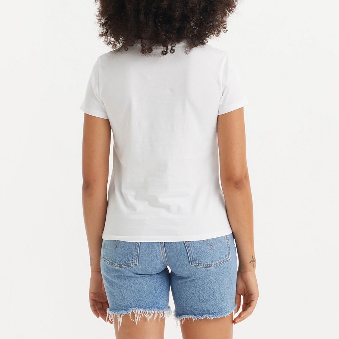 White 2 Pack Logo Cotton T-Shirt main product photo