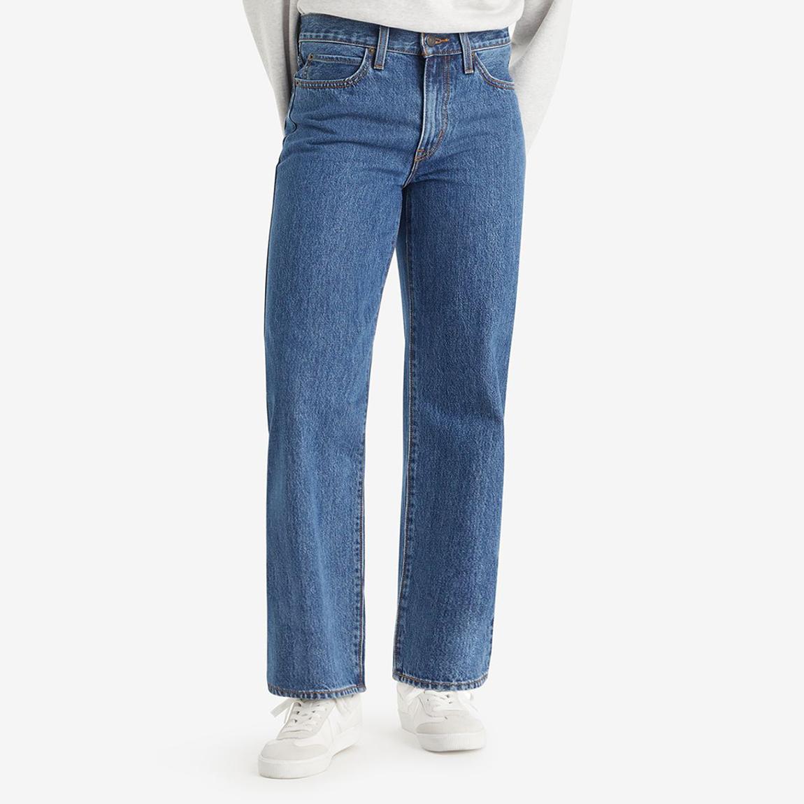 Mid Wash 94® Baggy Cotton Jeans main product photo