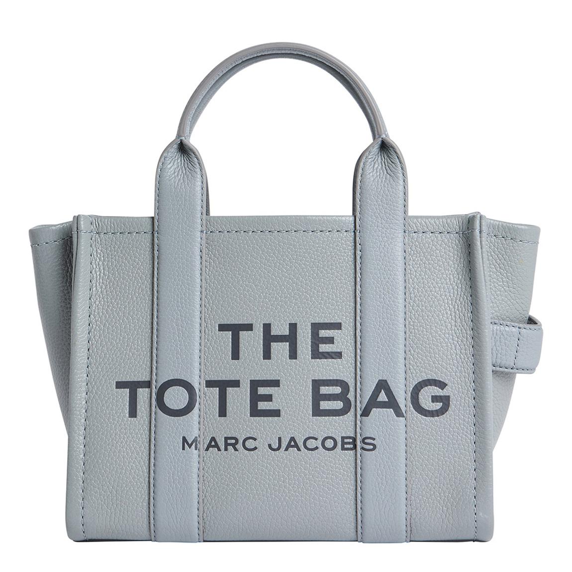 Pearl Grey The Mini Tote Leather Bag main product photo