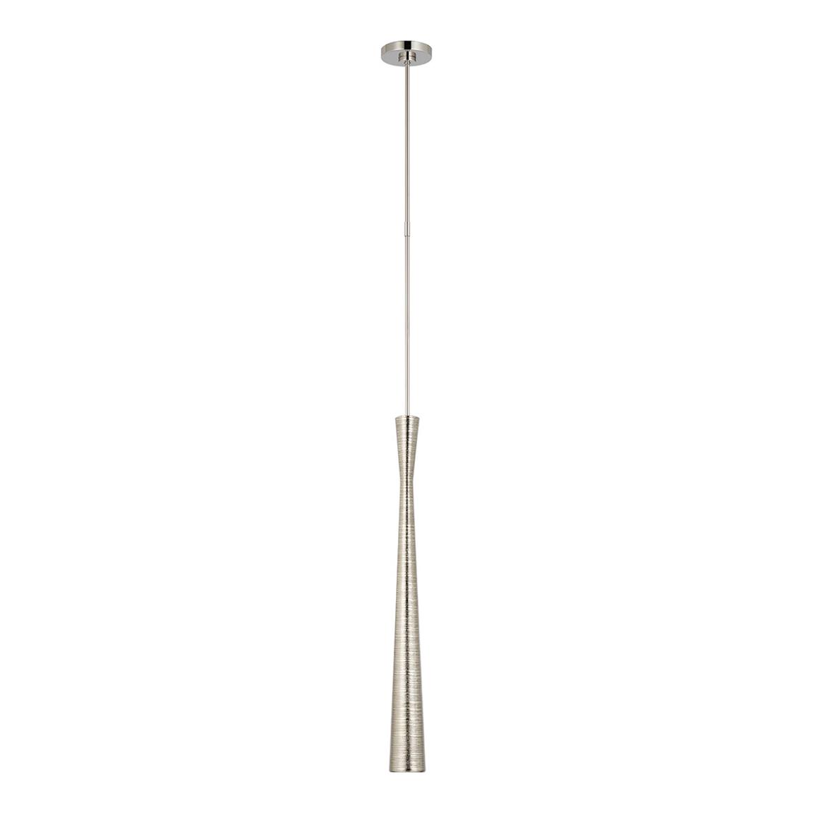 Utopia Tall Pendant in Polished Nickel main product photo
