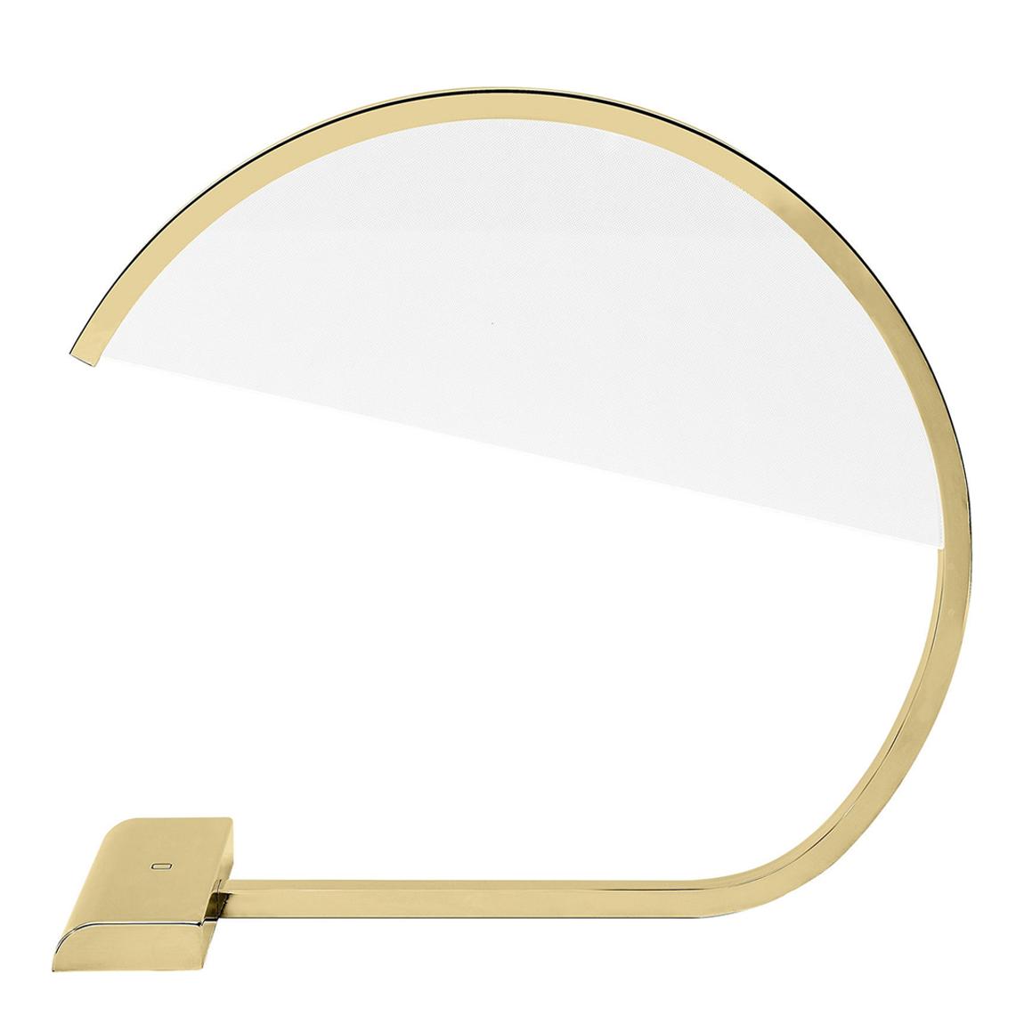 Karla Table Lamp in Natural Brass main product photo