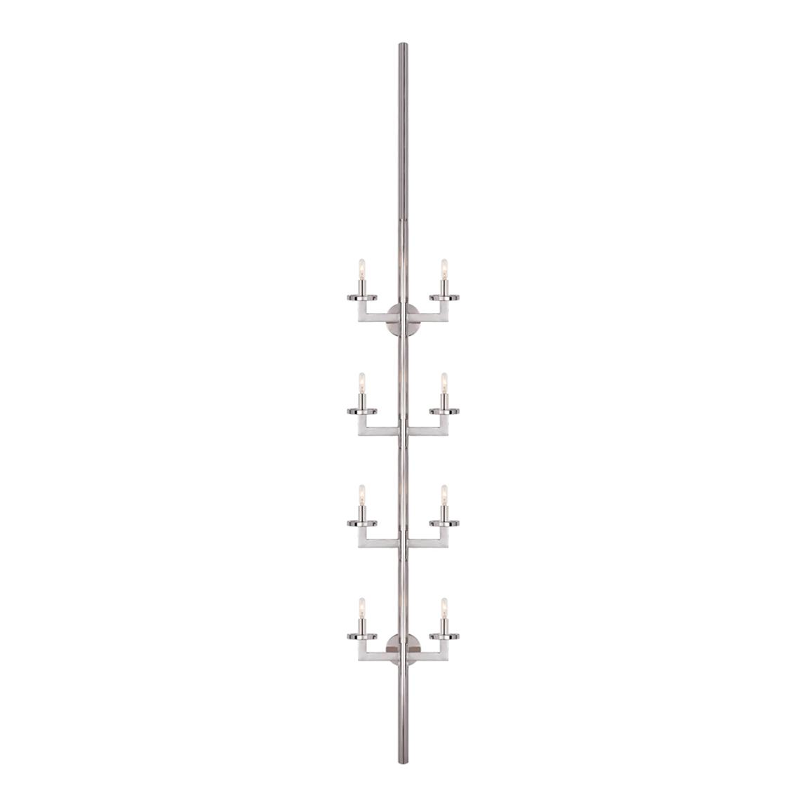 Liaison Statement Sconce in Polished Nickel main product photo