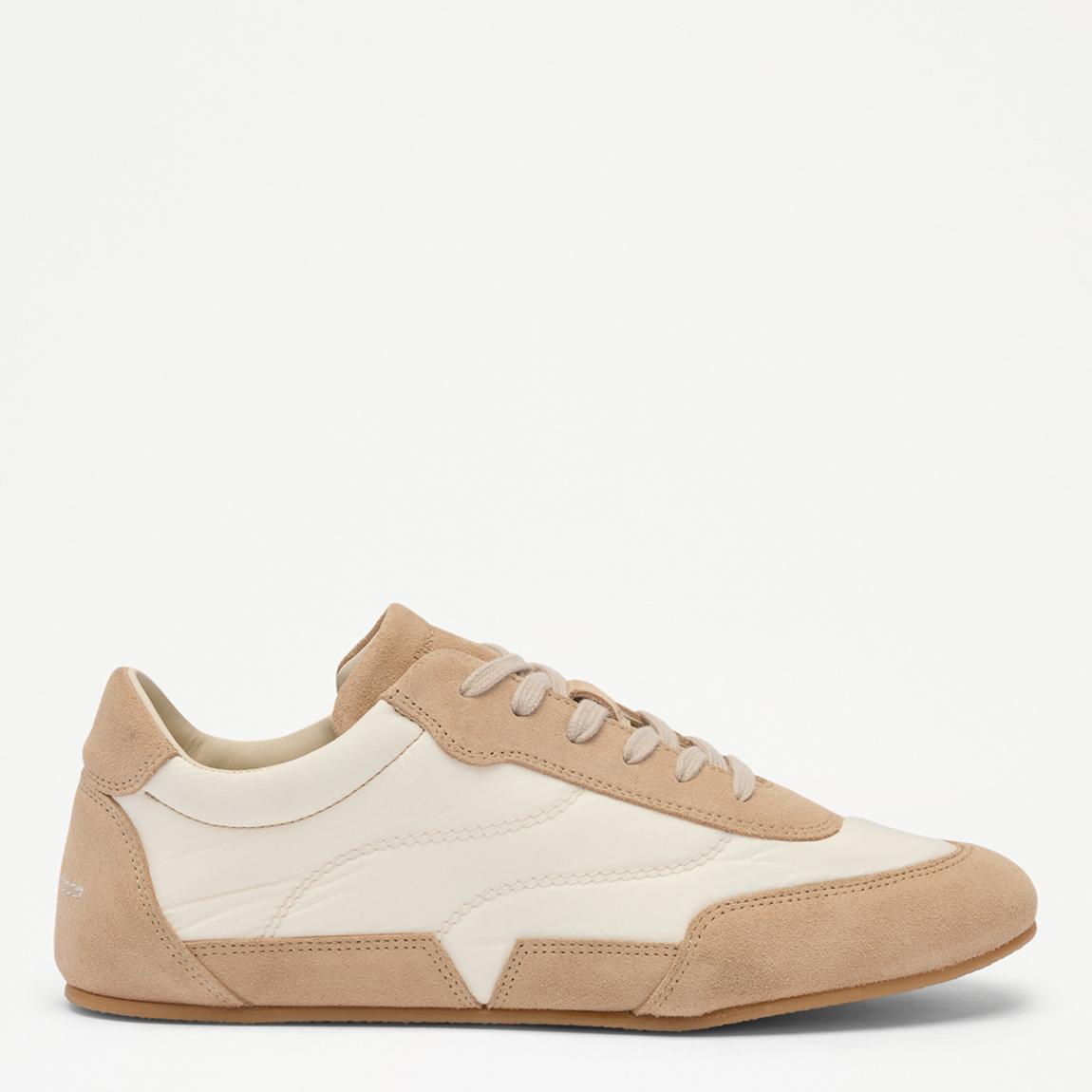 Men's White Thearne Thin Sole Trainer main product photo