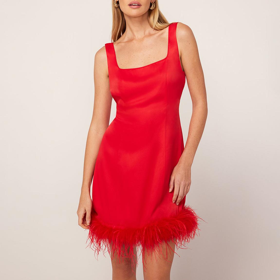 Red Edina Mini Dress main product photo