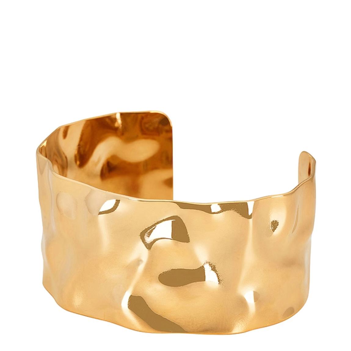 18K Gold Cleo Cuff Bangle main product photo