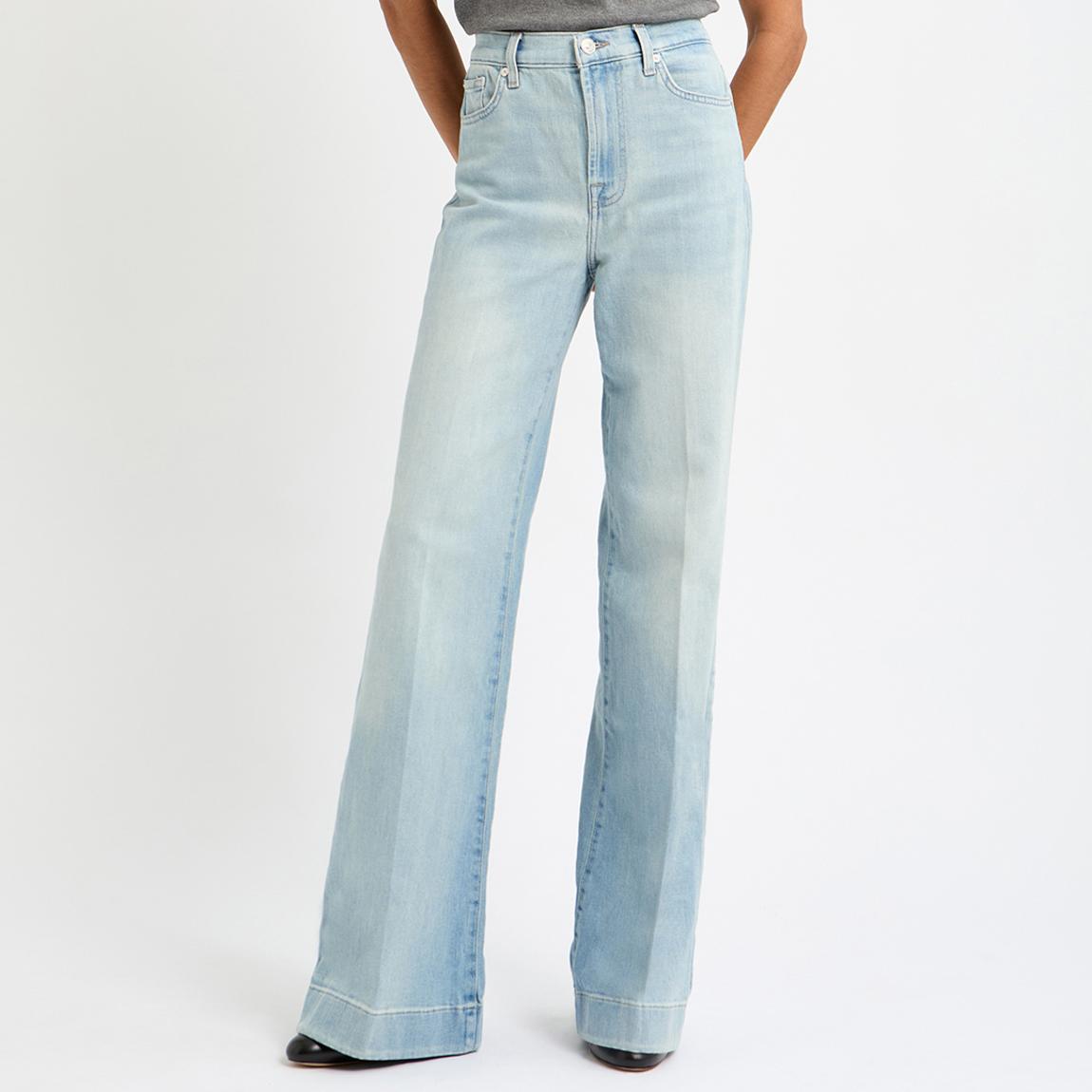 Light Blue Modern Dojo Stretch Jeans main product photo