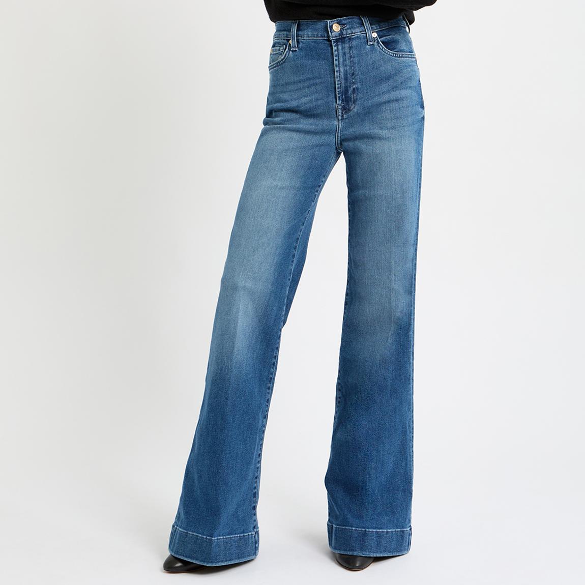 Blue Modern Dojo Stretch Jeans main product photo