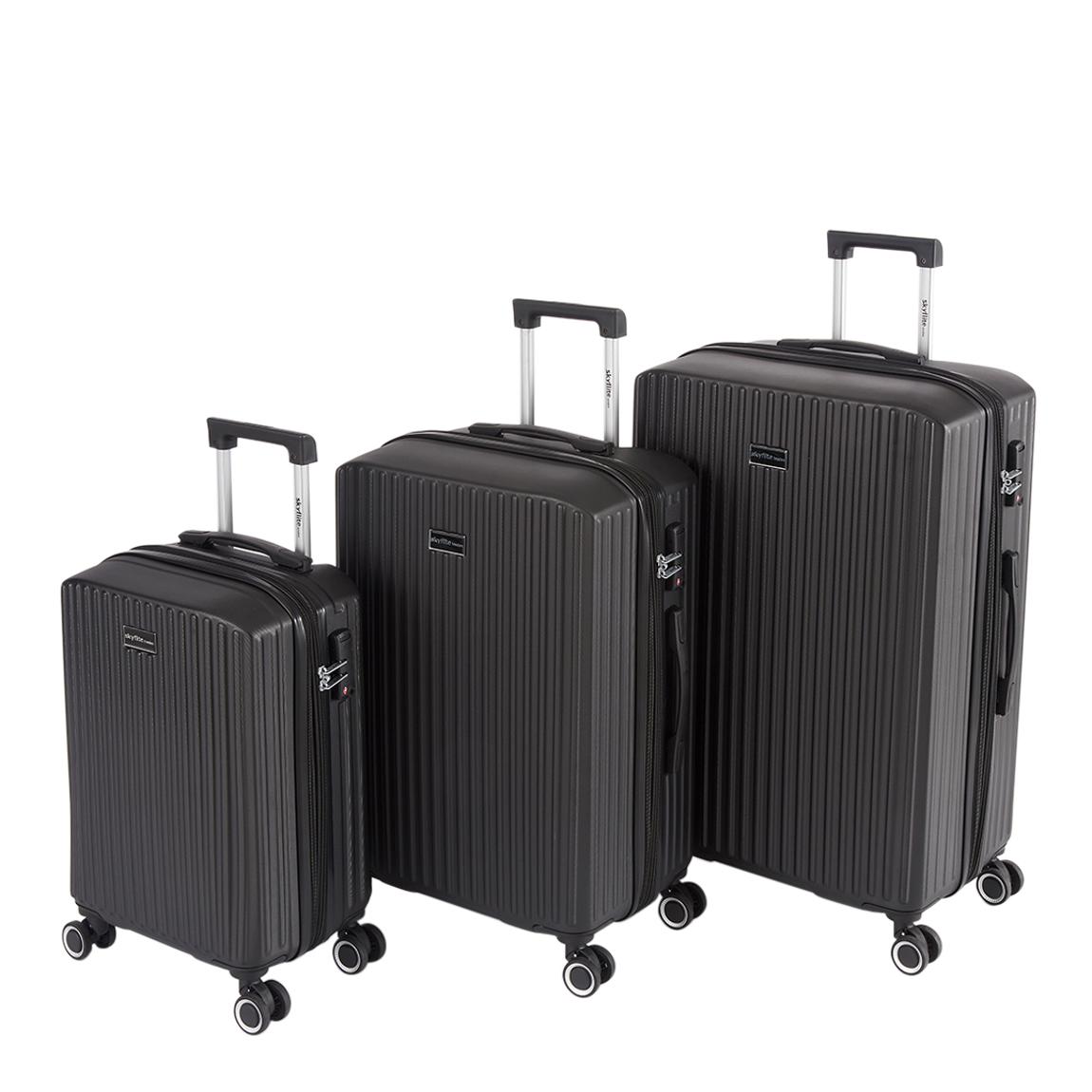 Black Skyflite Miami 55/67/77cm 3-Piece Set main product photo