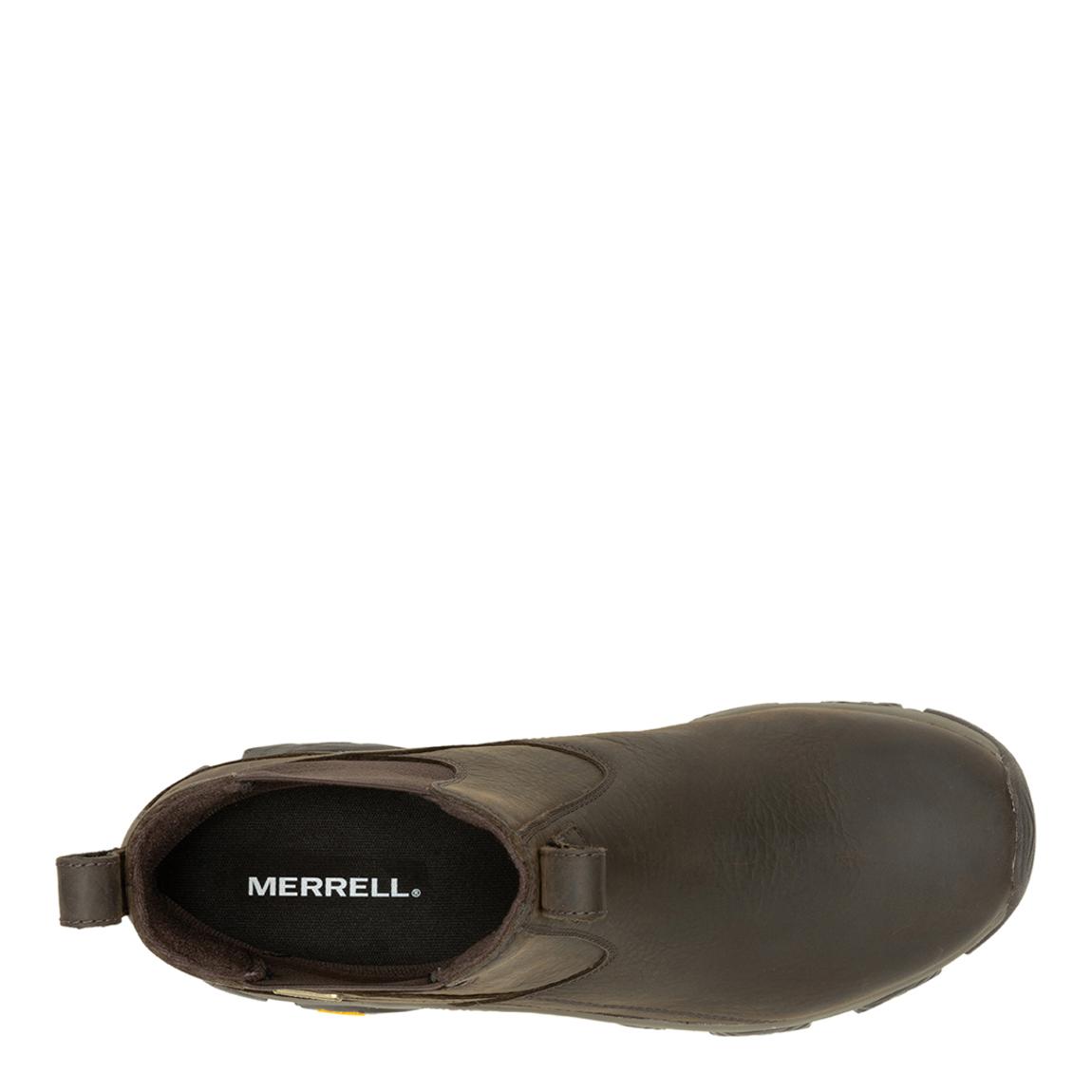 Merrell Men's Brown Moab Adventure Waterproof Chelsea Boots