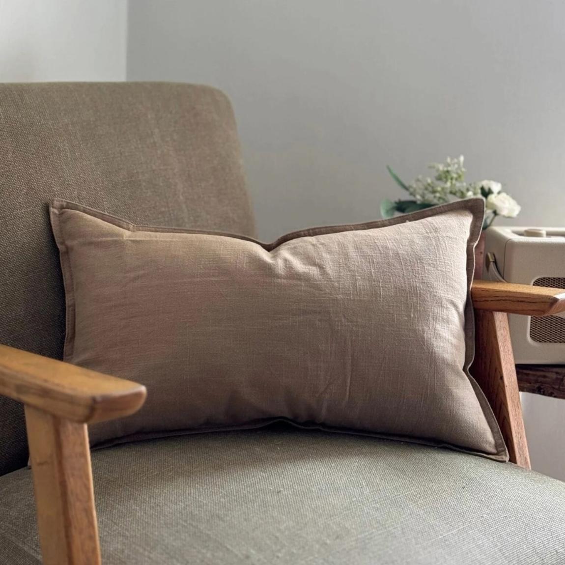 Layla Beige/Olive Cushion 50x30 main product photo