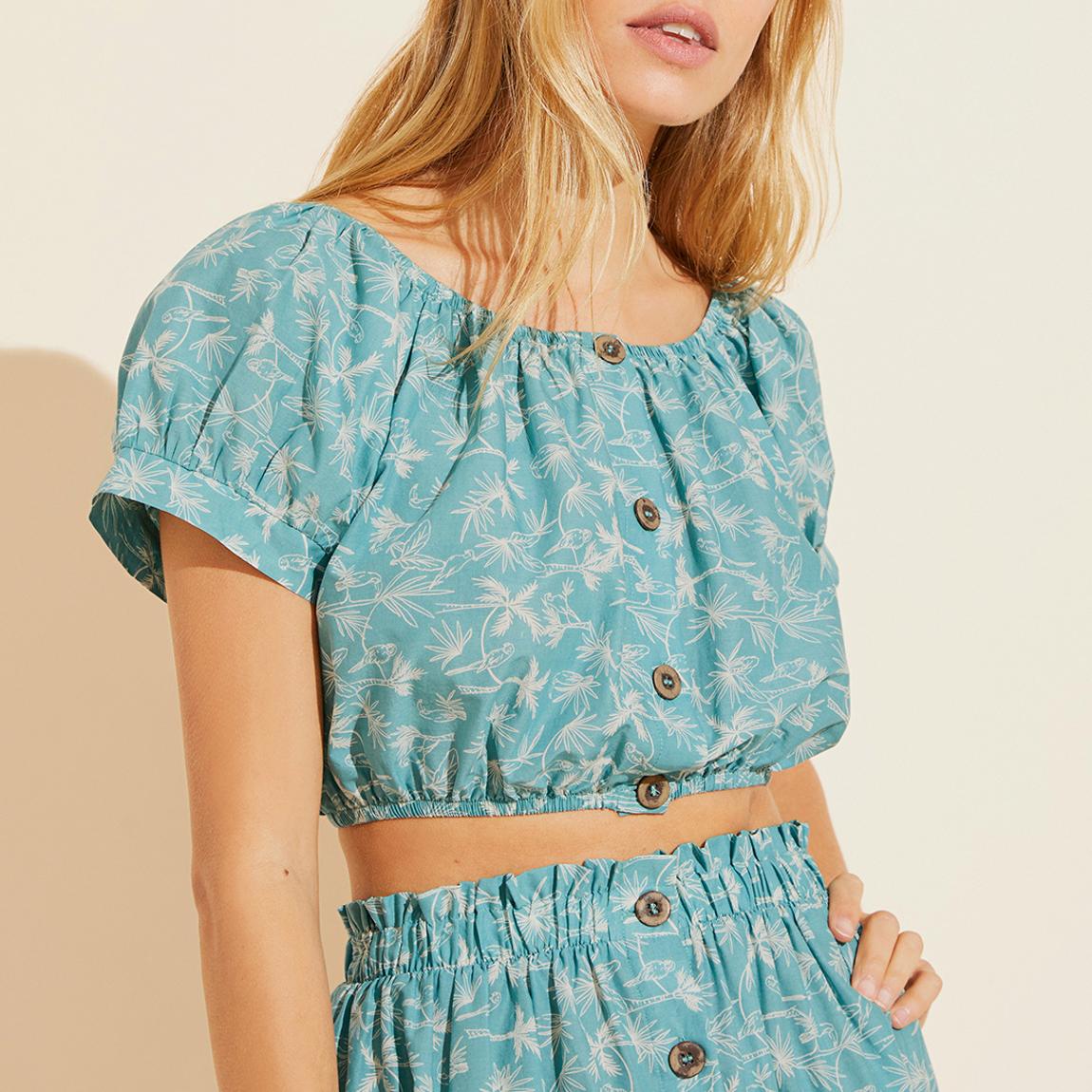 Tropical Toucan Harper Crop Top main product photo