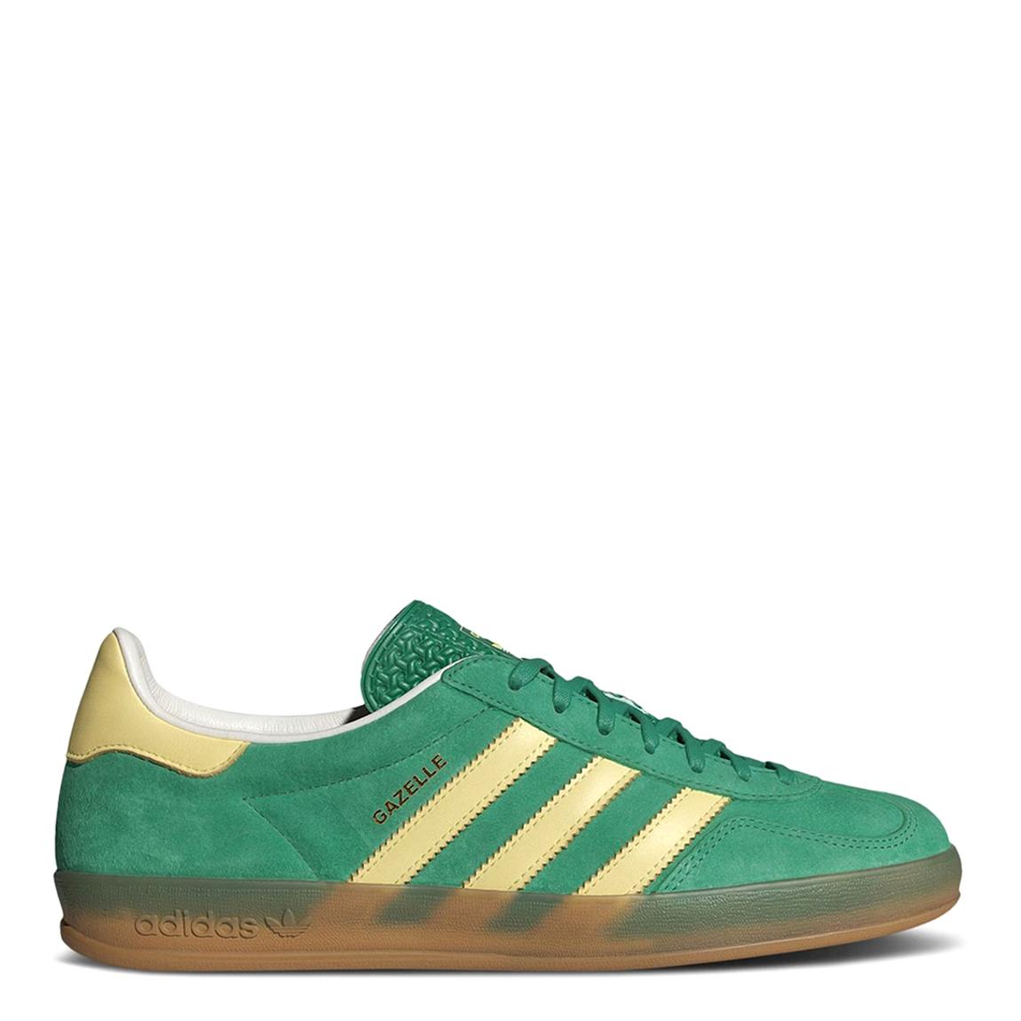 Women's Court Green Adidas Gazelle Indoor Trainers main product photo