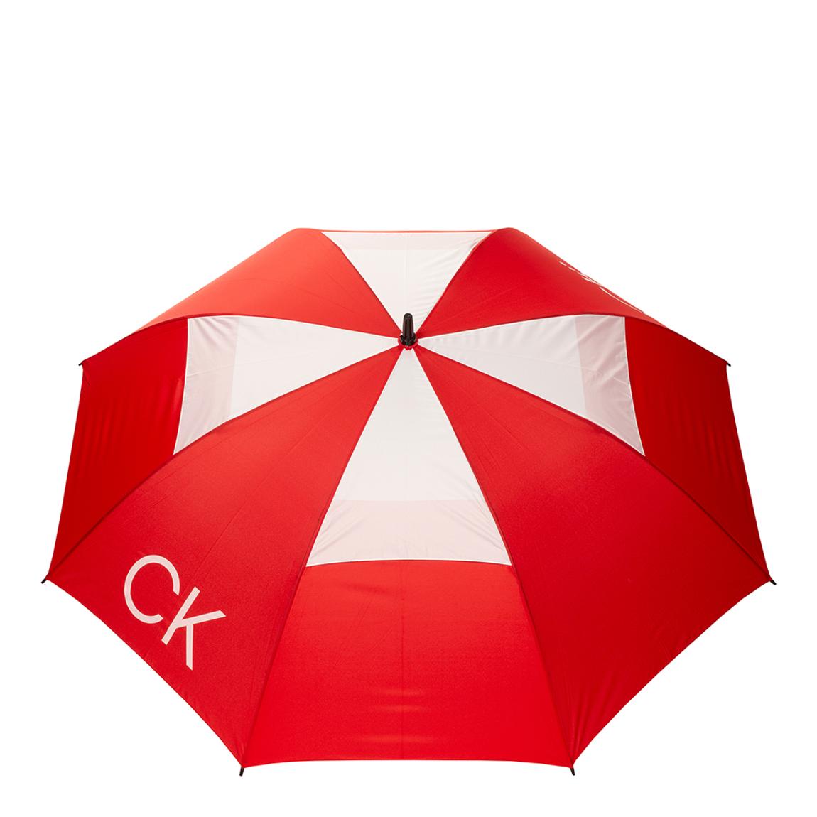 Red/White Calvin Klein Vented Umbrella main product photo