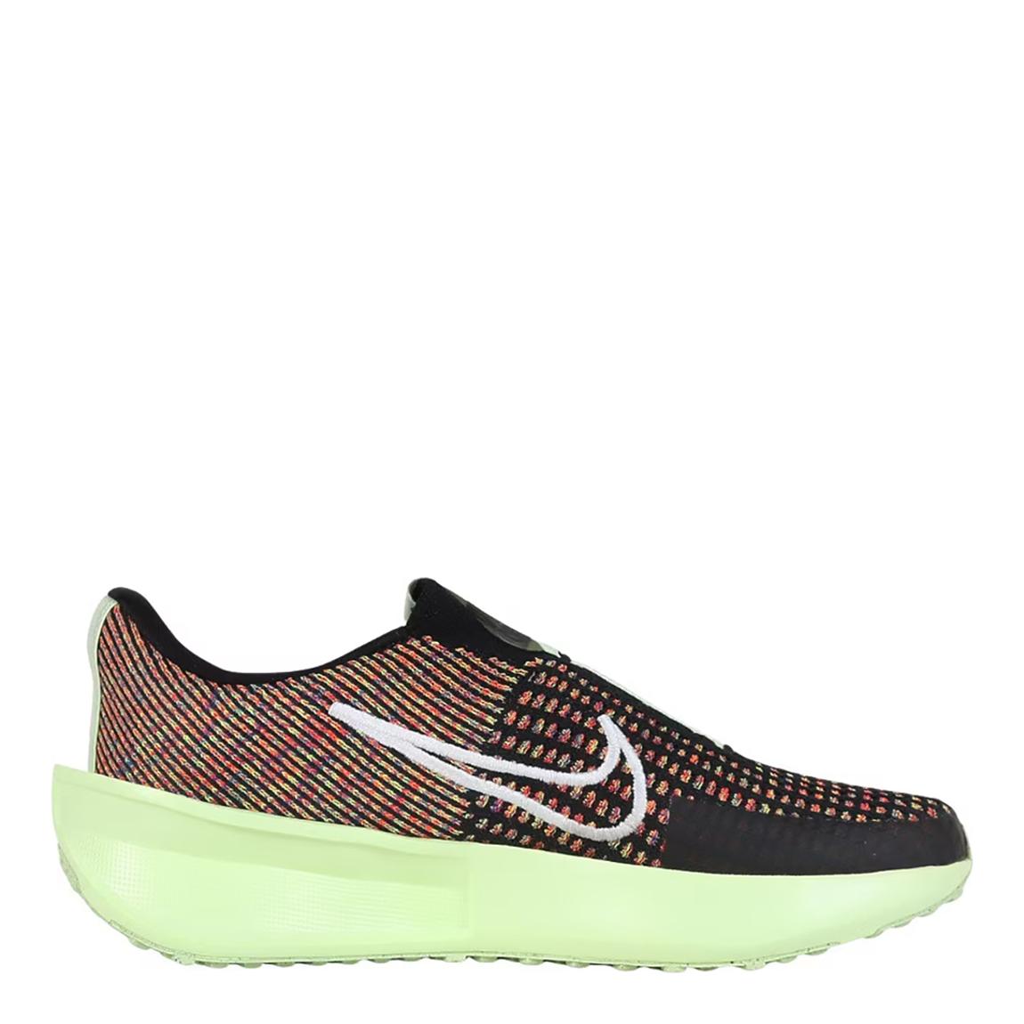 Women's Black/Green Nike Interact Run EasyOn Trainers main product photo