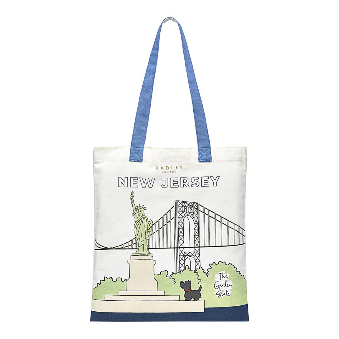 Natural New Jersey Medium Tote Bag main product photo