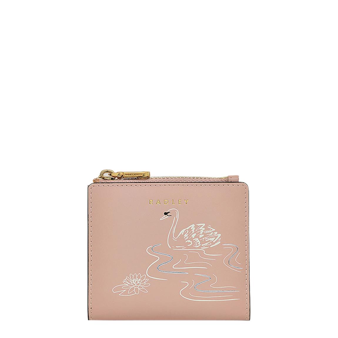 Prairie Pink Swanning Around Small Zip top Coin Purse main product photo