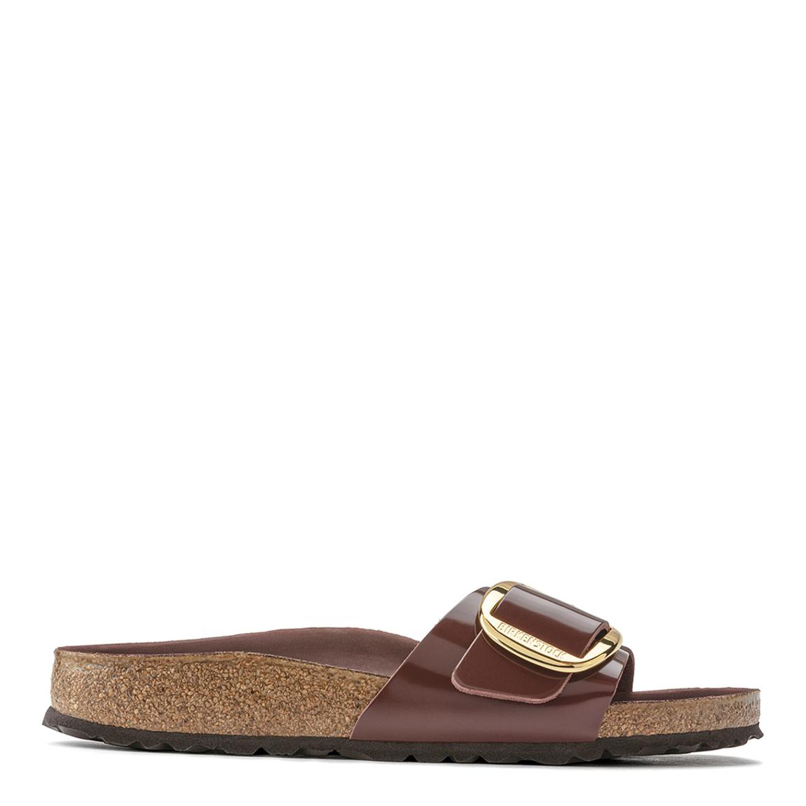Women's Chocolate Madrid Big Buckle Sandals main product photo