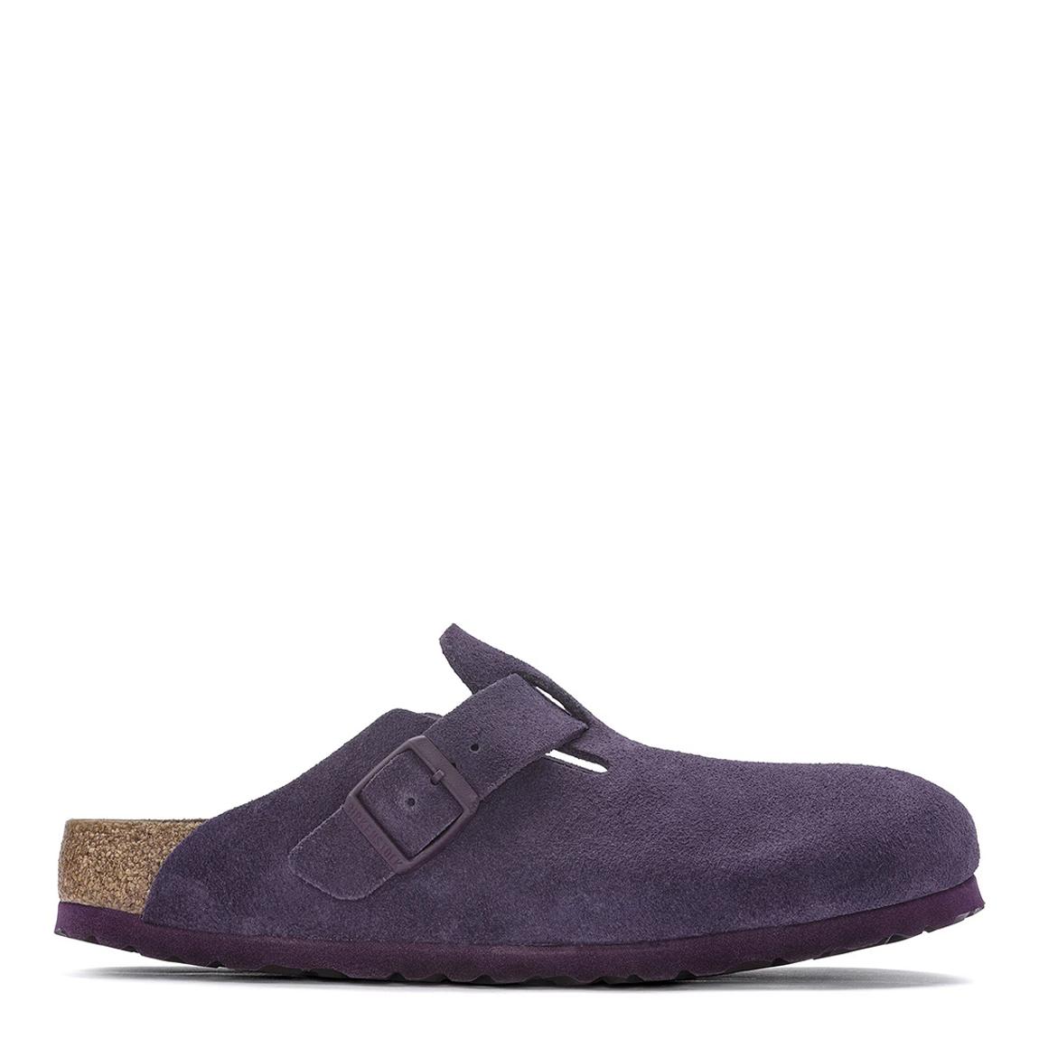 Women's Wine Boston Suede Clogs main product photo