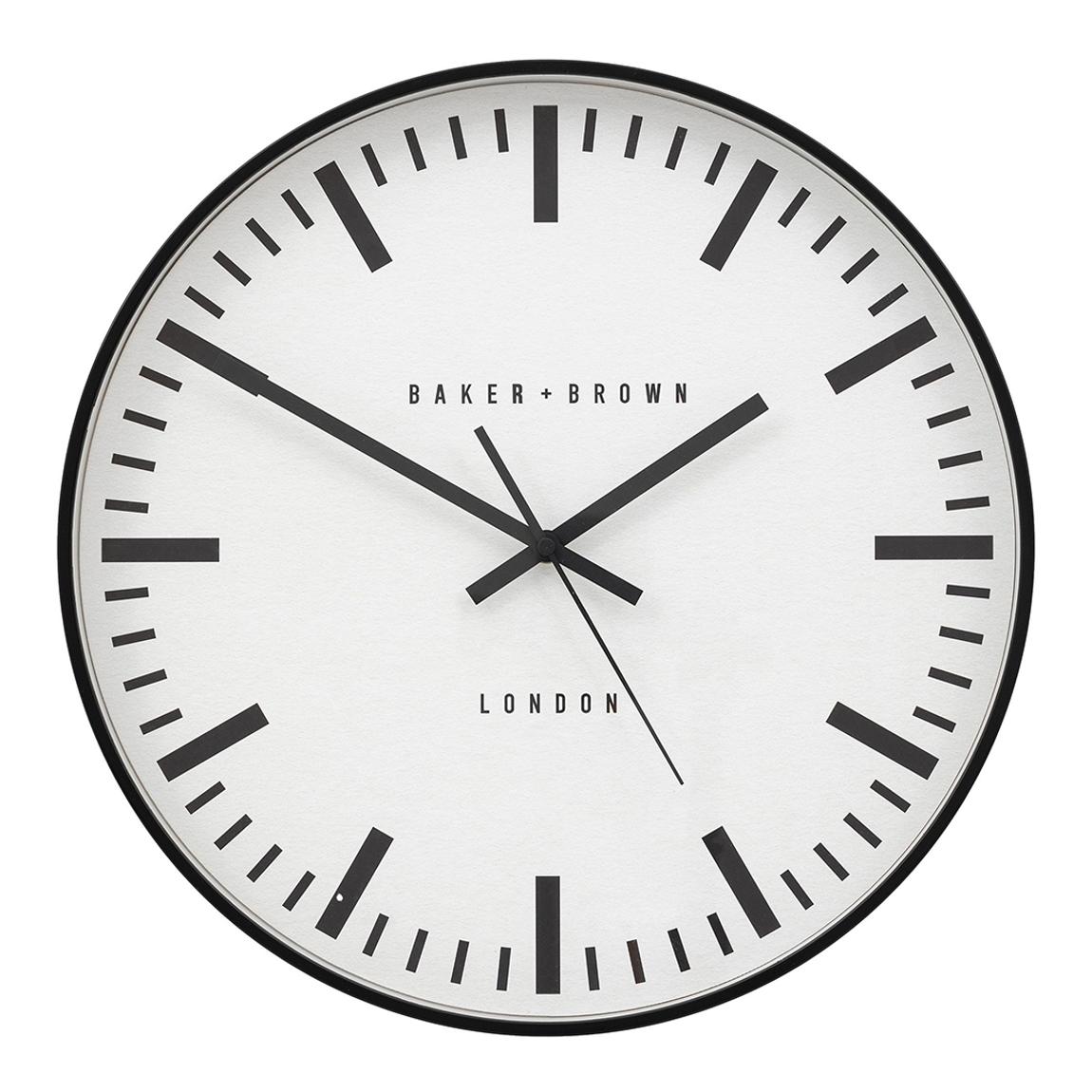 Longstone Clock Black 40cm main product photo