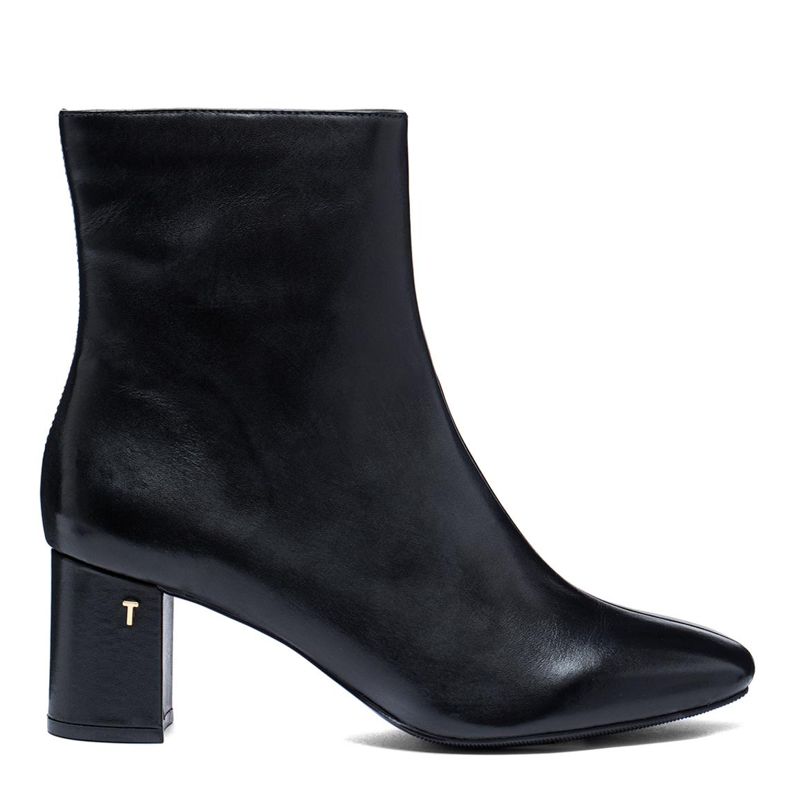 WFB-NEYOMI-Leather Block Heel Ankle Boot main product photo