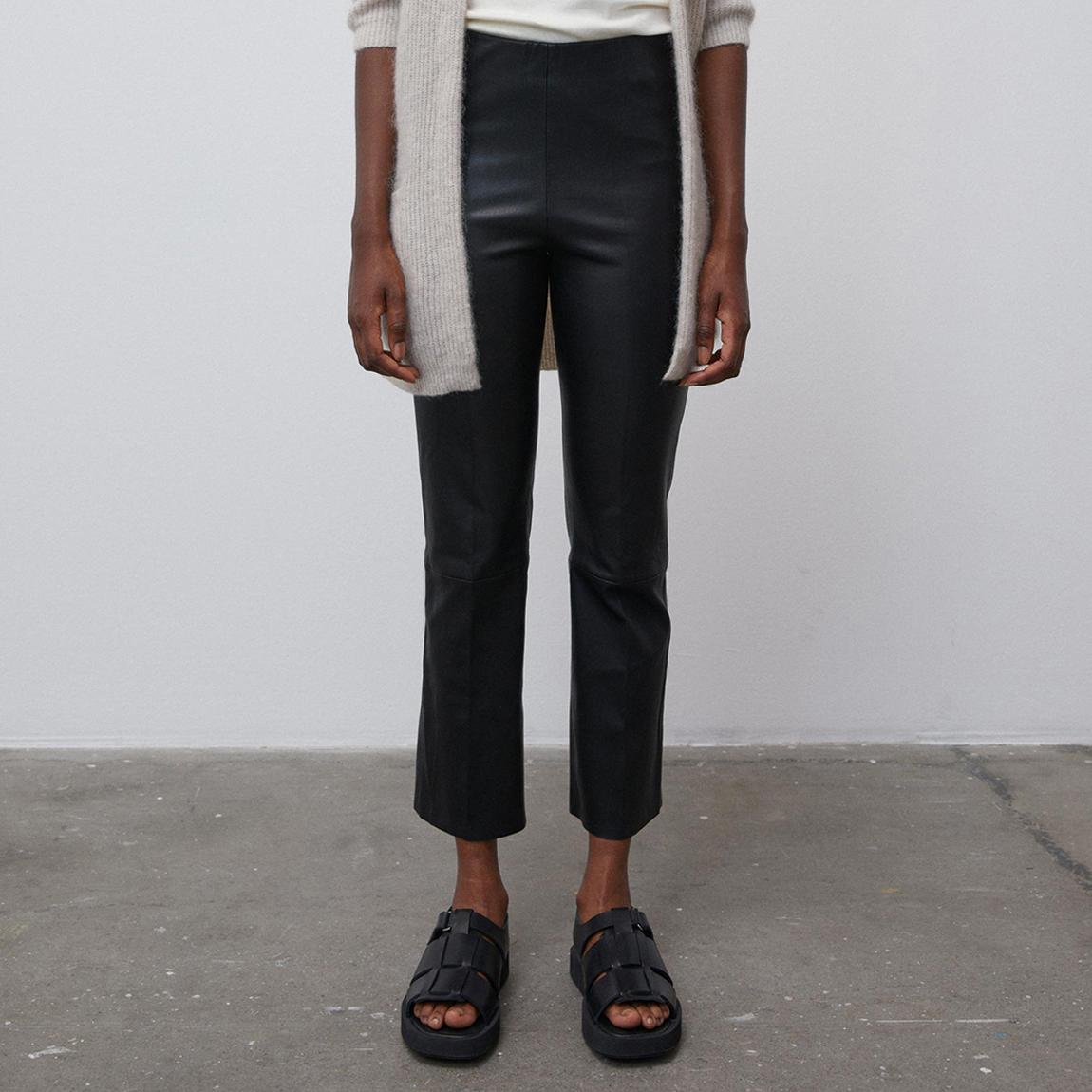 Black Leather Florentina Trouser main product photo