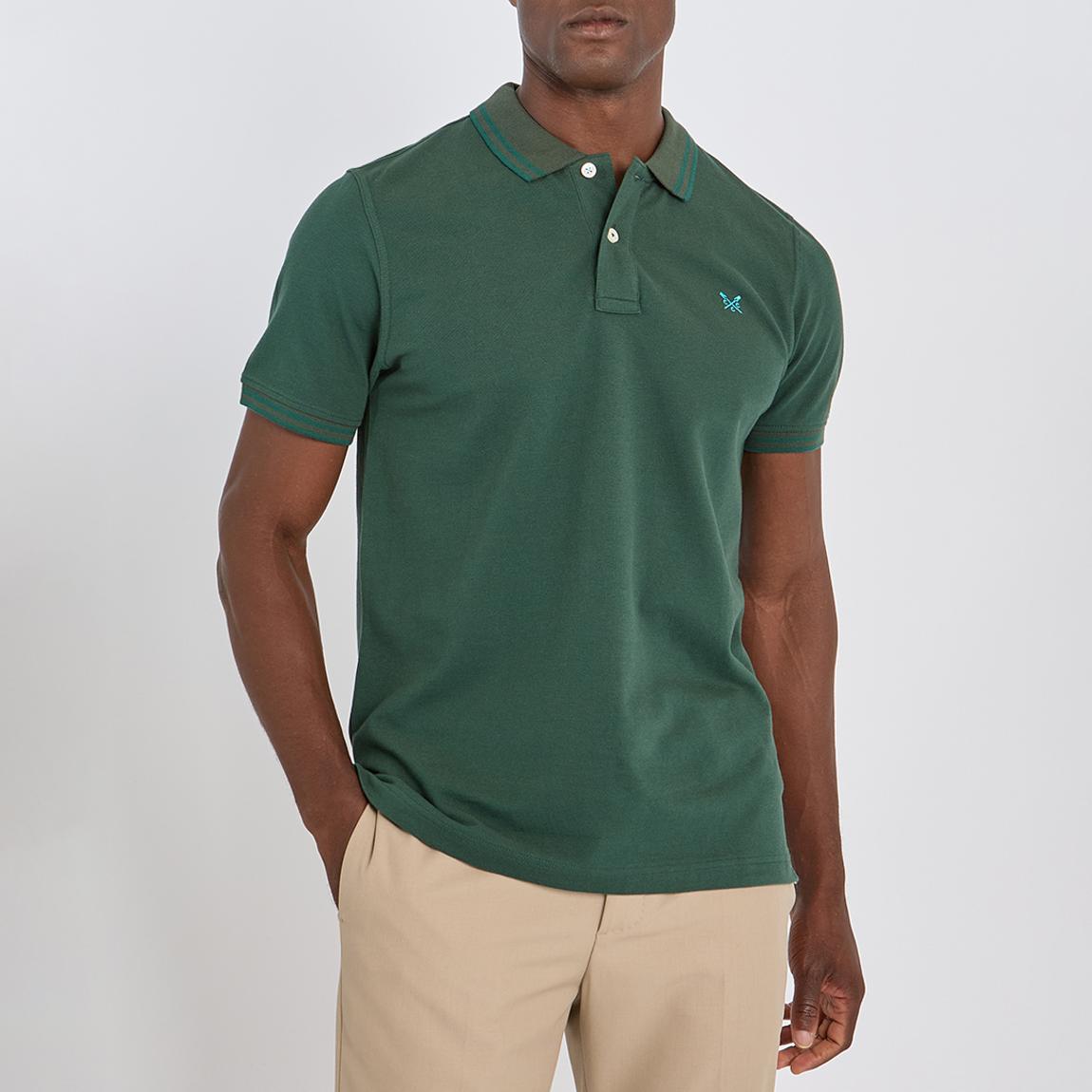 Green Oxford Polo Shirt main product photo