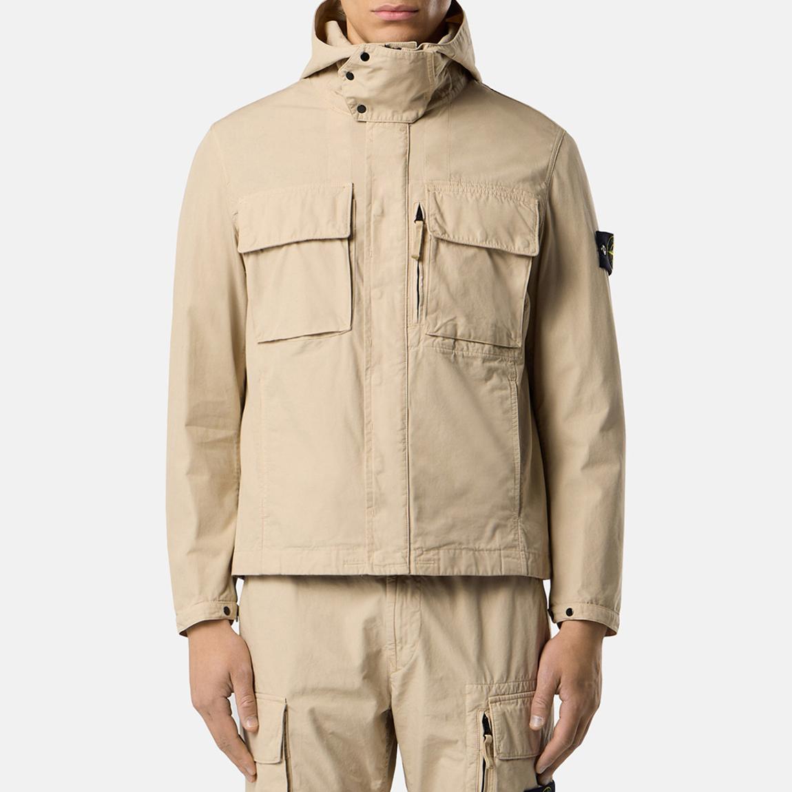 Sand Canvas Hooded Jacket main product photo