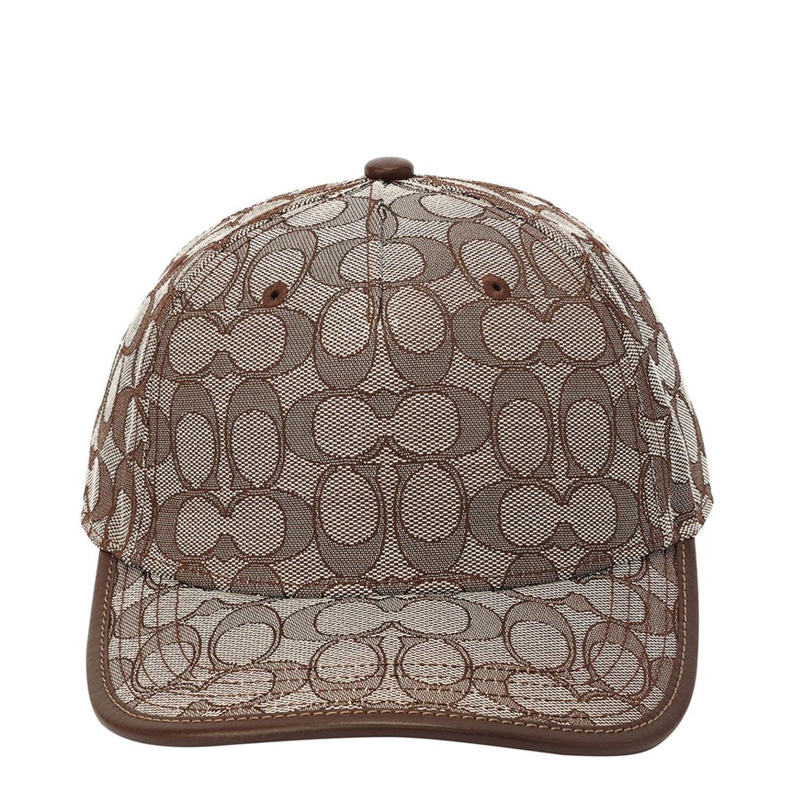 Brown Signature C Jacquard Baseball Hat M/L main product photo