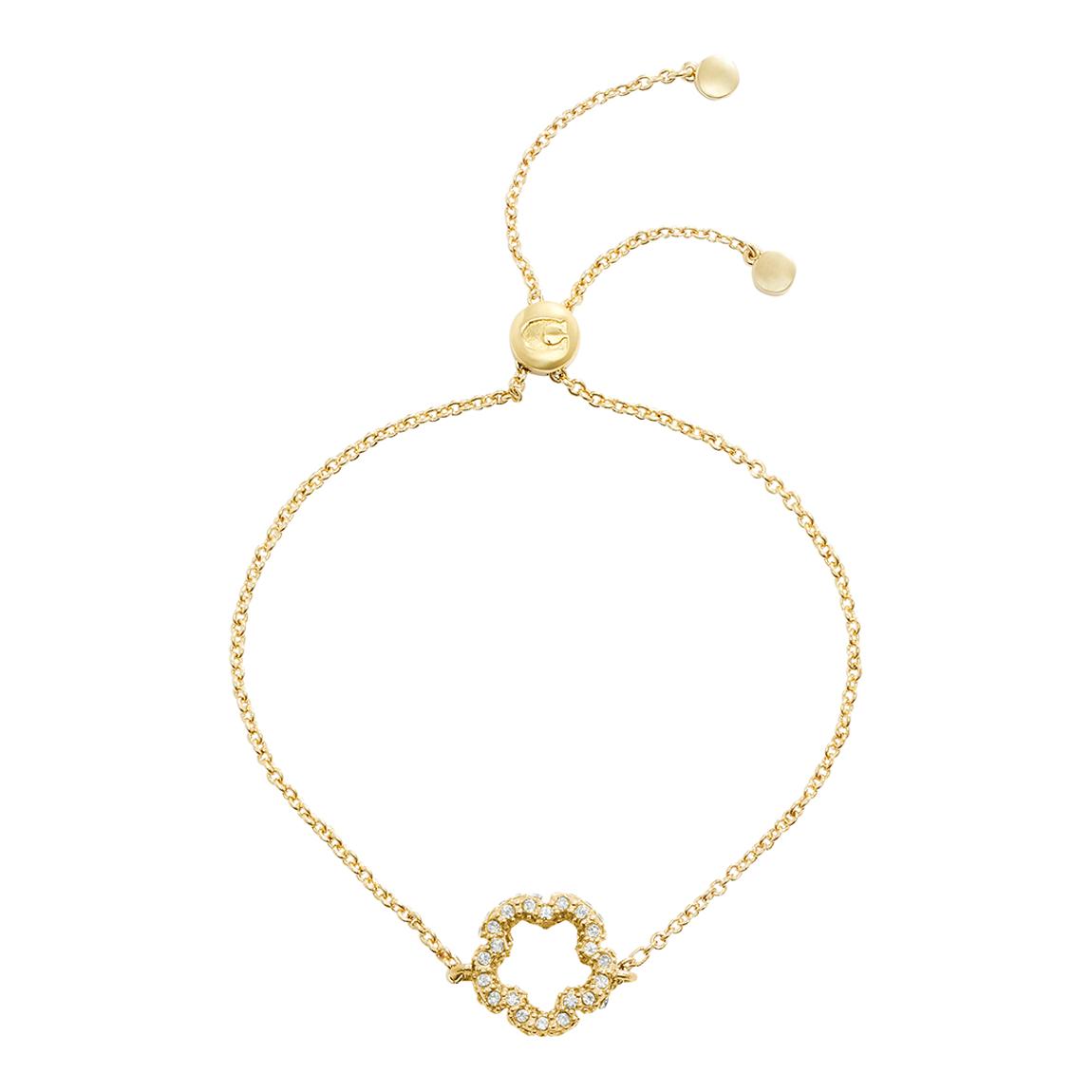 Gold Pave Tea rose Slider main product photo